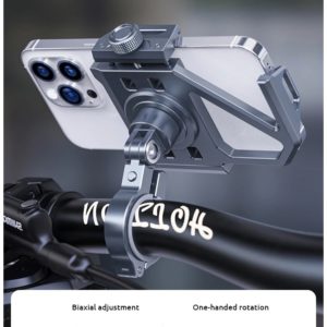 Support de téléphone en alliage d'aluminium pour vélo
