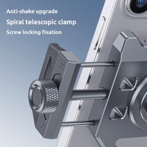 Support de téléphone en alliage d'aluminium pour vélo