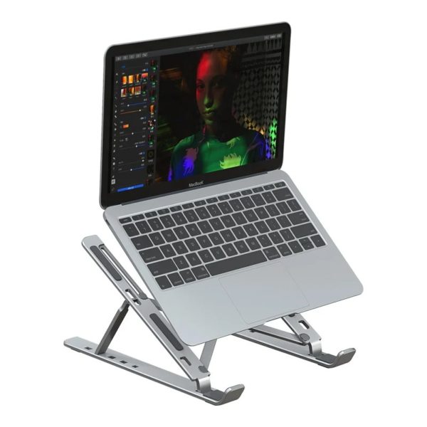 Support en aluminium pour ordinateur portable